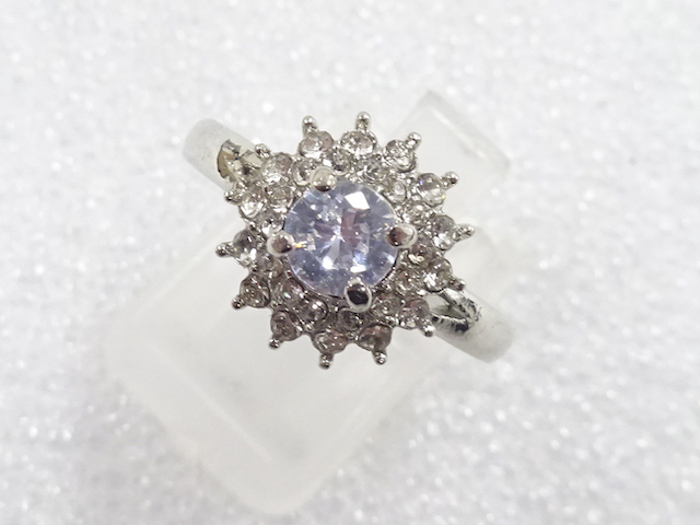 CRYSTAL FASHION RING / JP SIZE 13